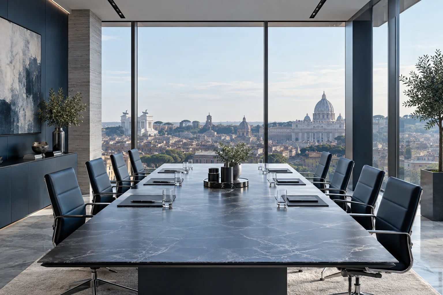 Sala riunioni executive contemporanea